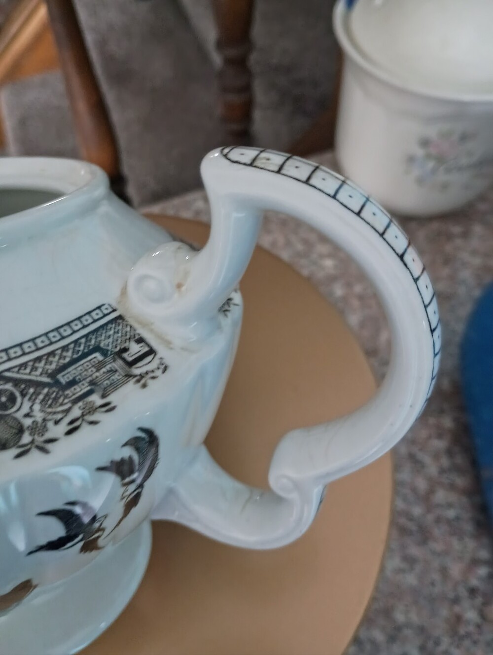 Vintage Ellgrave Marlboro Brown England Teapot - Picture 9 of 11